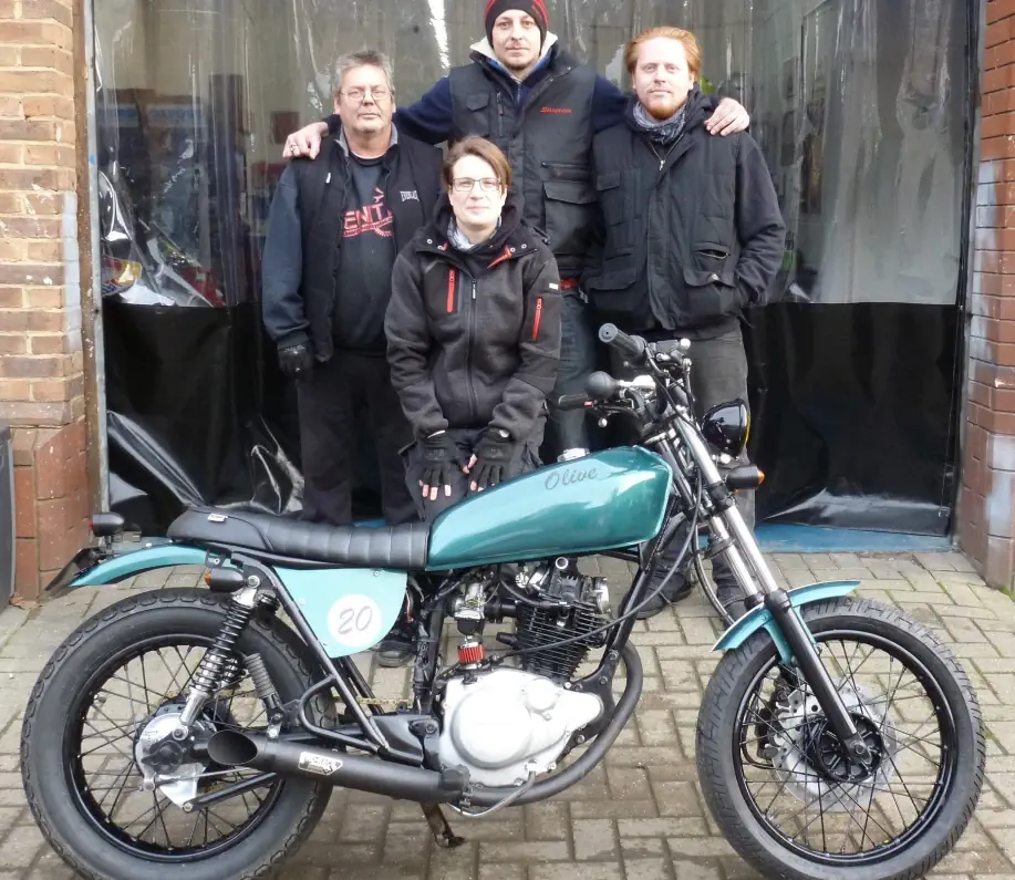Zenith Team With A Bike Named Olive Zenith Team With A Bike Named Olive