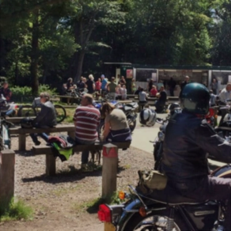 Epping Forest “Bikers” Tea Hut - Motorcycle Destinations in North London Epping Forest “Bikers” Tea Hut - Motorcycle Destinations in North London