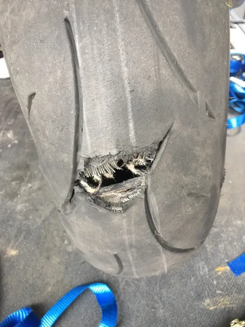 Tyre Blowout