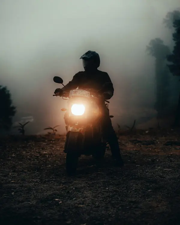 Motorcycle in the Fog What Temperature is Too Cold for a Motorcycle